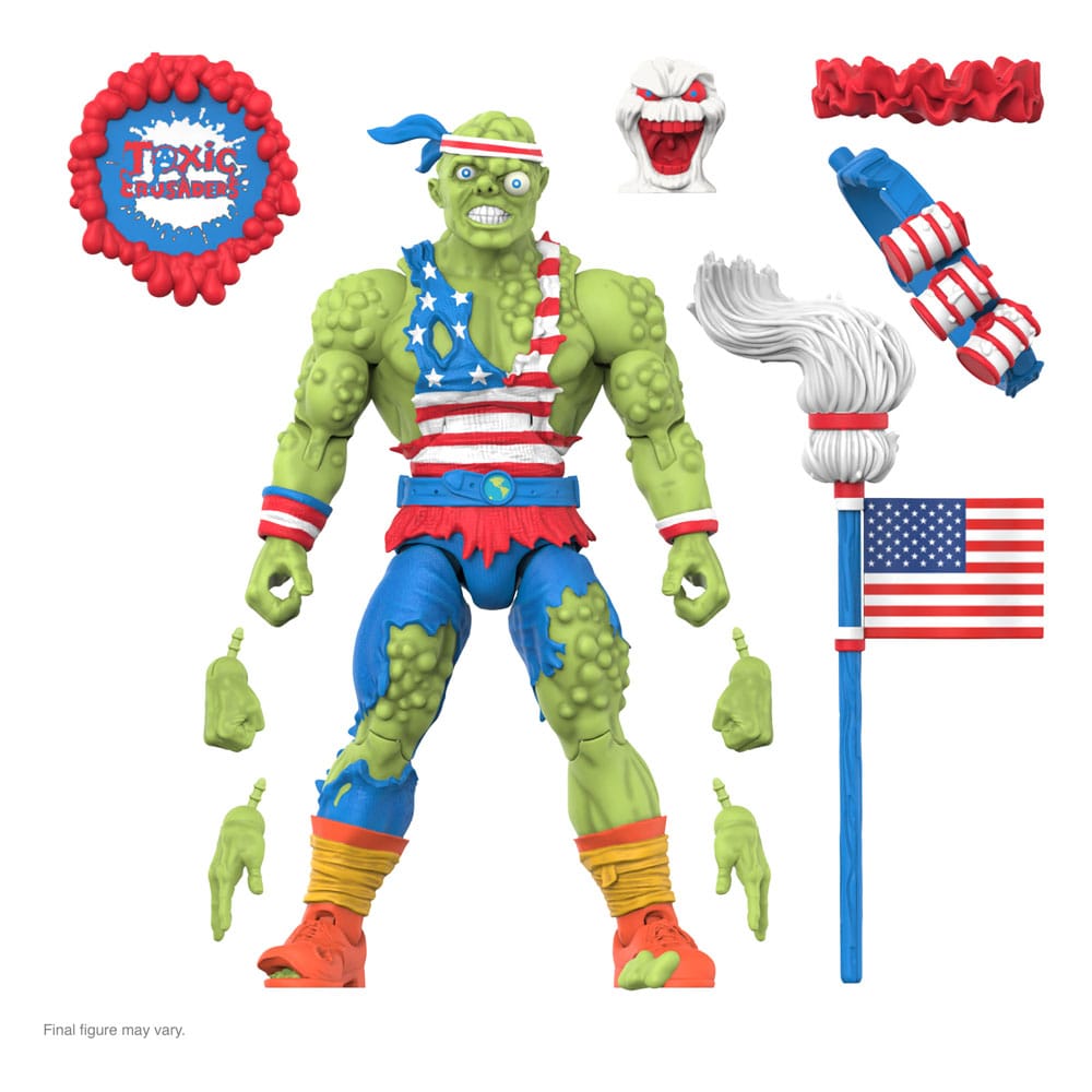 Super 7 - Ultimates! - Toxic Crusaders - Toxie (Vintage Toy America) 18cm