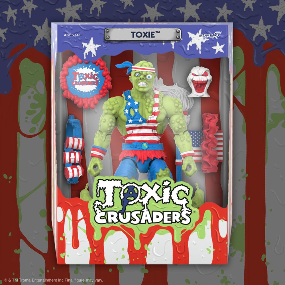 Super 7 - Ultimates! - Toxic Crusaders - Toxie (Vintage Toy America) 18cm