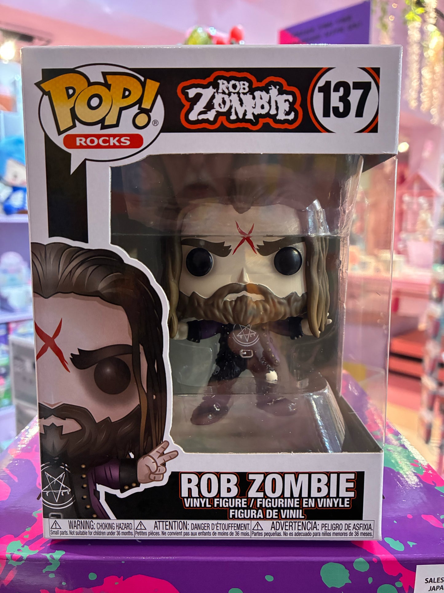 Funko Pop! Rocks 137 - Rob Zombie - Rob Zombie