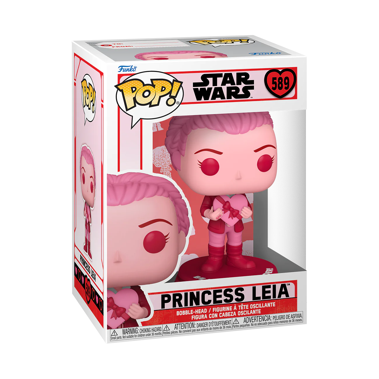 Funko Pop! Star Wars 589 - Valentine Special - Princess Leia (2022)