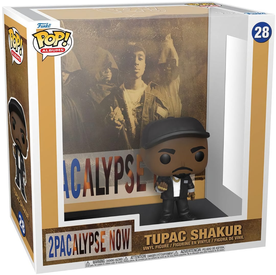 Funko Pop! Albums 28 - 2Pacalypse Now - Tupac Shakur (2022) SVV-Schatzoekers