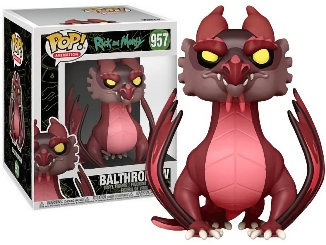 Funko Pop! Animation 957 - Rick and Morty - Balthrowmaw (2021) 15cm SVV-Schatzoekers