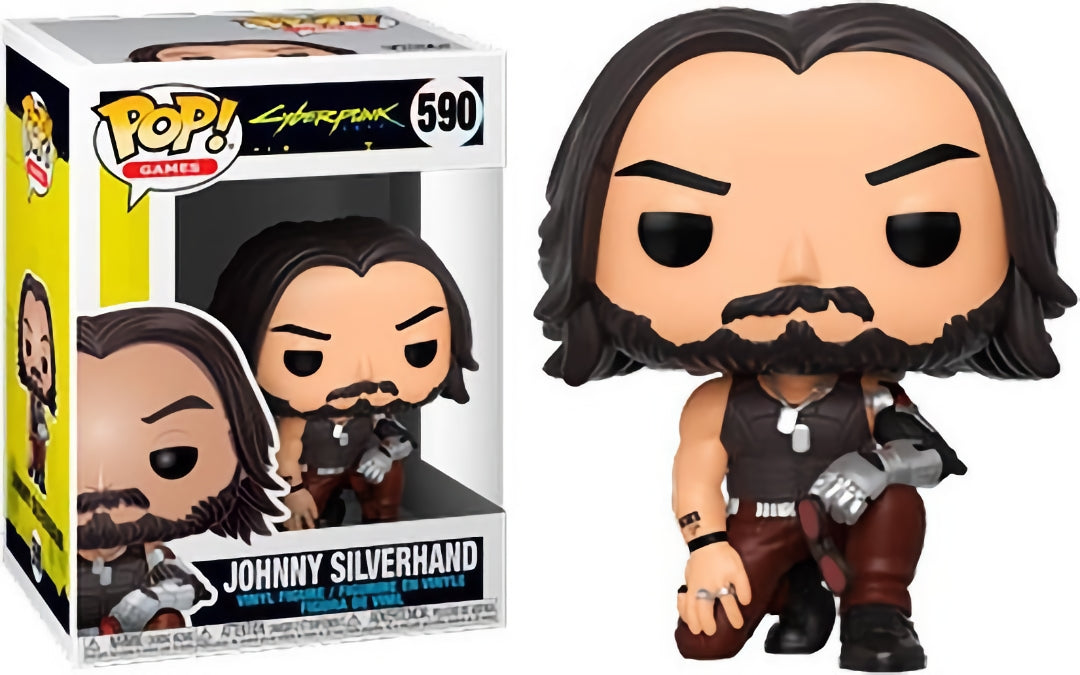 Funko Pop! Games 590 - Cyberpunk 2077 - Johnny Silverhand (2019) SVV-Schatzoekers