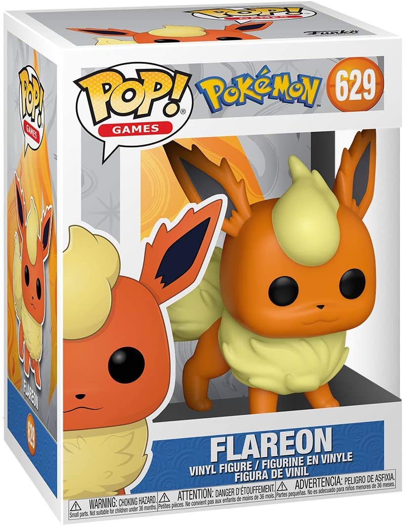 Funko Pop! Games 629 - Pokemon - Flareon (2020) SVV-Schatzoekers