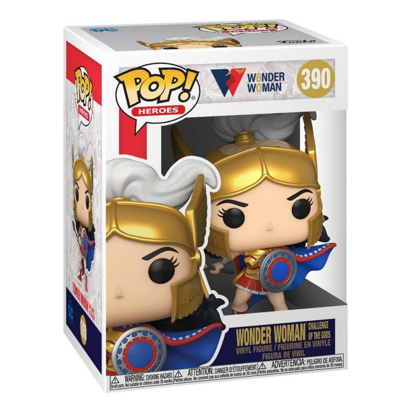 Funko Pop! Heroes 390 - W8nder W0man - Wonder Woman (Challenge Of The Gods) (2021) SVV-Schatzoekers