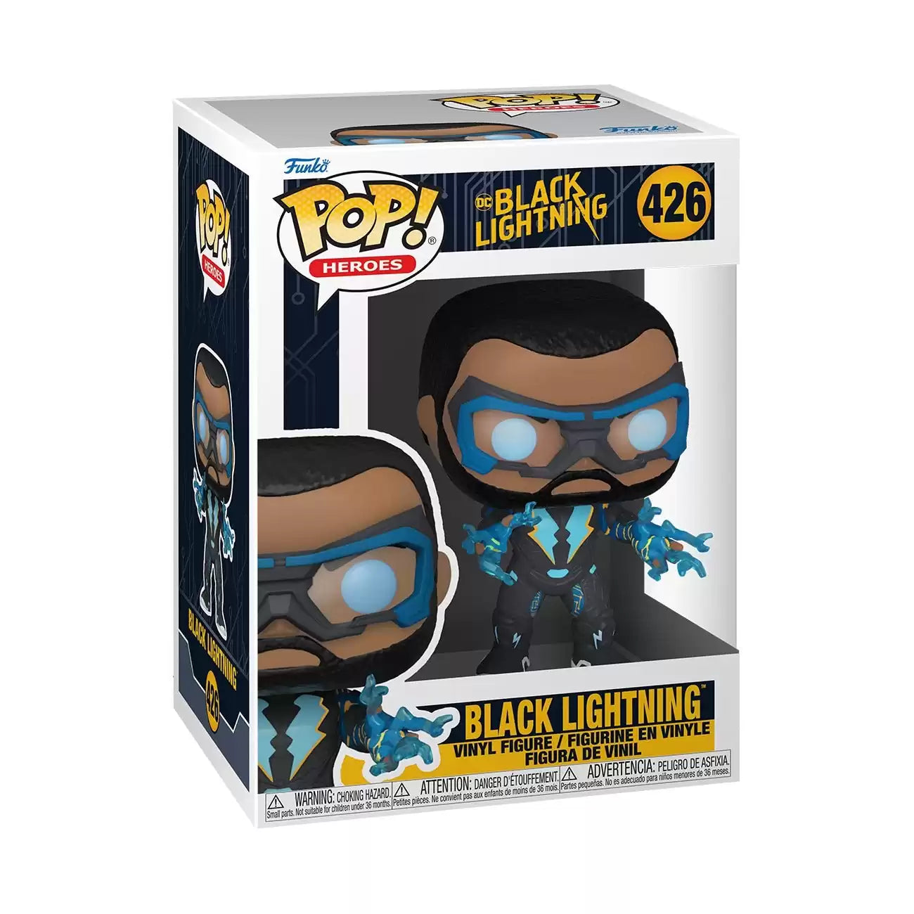 Funko Pop! Heroes 426 - DC Black Lightning - Black Lightning (2021) SVV-Schatzoekers