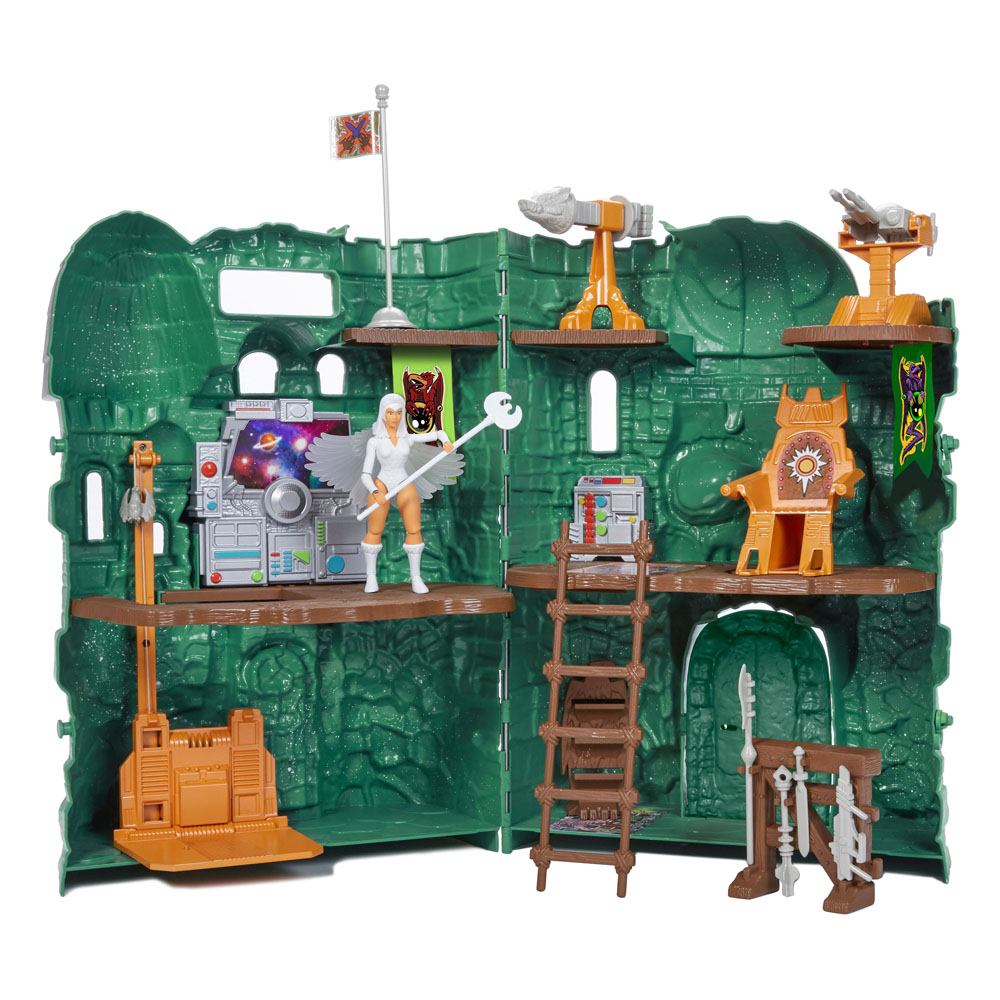 Mattel - Masters Of The Universe Origins - Castle Grayskull (2021) Incl. Special edition "Temple of Darkness" Sorceress actie figuur SVV-Schatzoekers