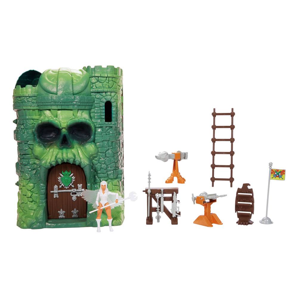 Mattel - Masters Of The Universe Origins - Castle Grayskull (2021) Incl. Special edition "Temple of Darkness" Sorceress actie figuur SVV-Schatzoekers