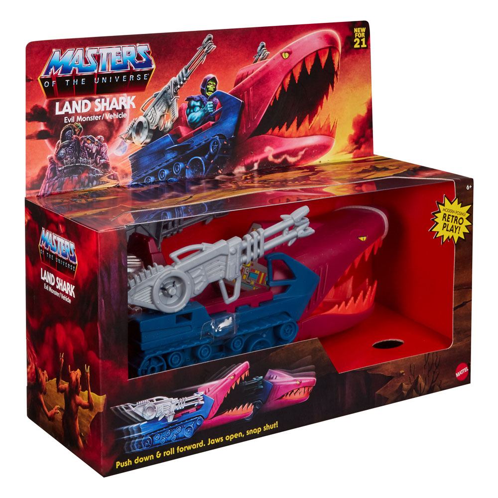 Mattel - Masters Of The Universe Origins Vehicle- Land Shark (2021) SVV-Schatzoekers