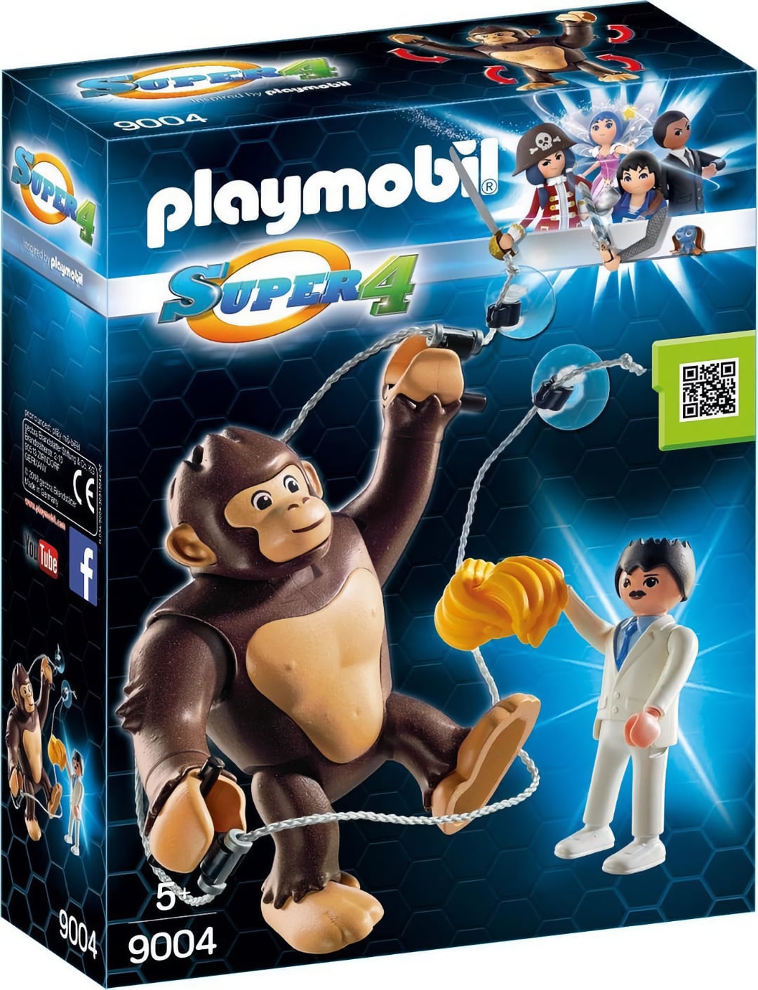 Playmobil 9004 -Super 4 - Reuzenaap Gonk (2017) SVV-Schatzoekers
