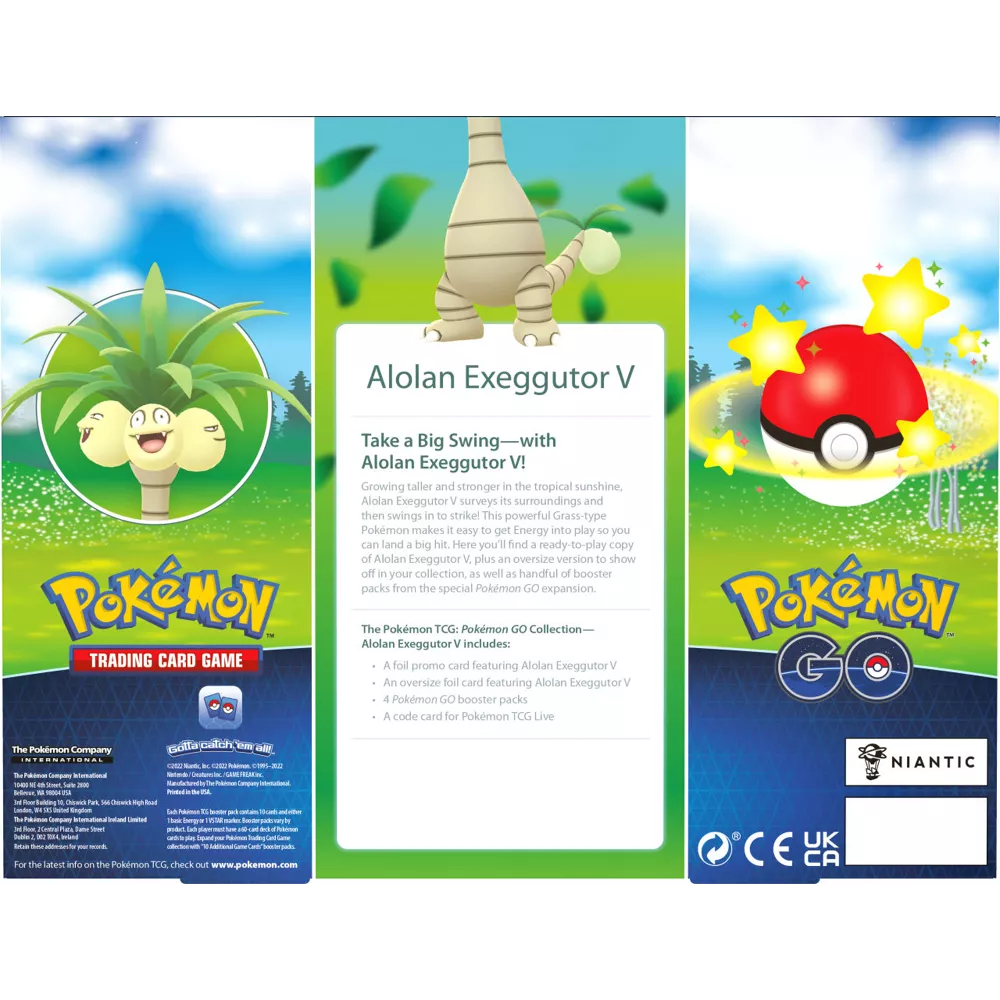 Pokemon TCG - Pokemon Go Collection - Alolan Exeggutor V Box (2022) SVV-Schatzoekers