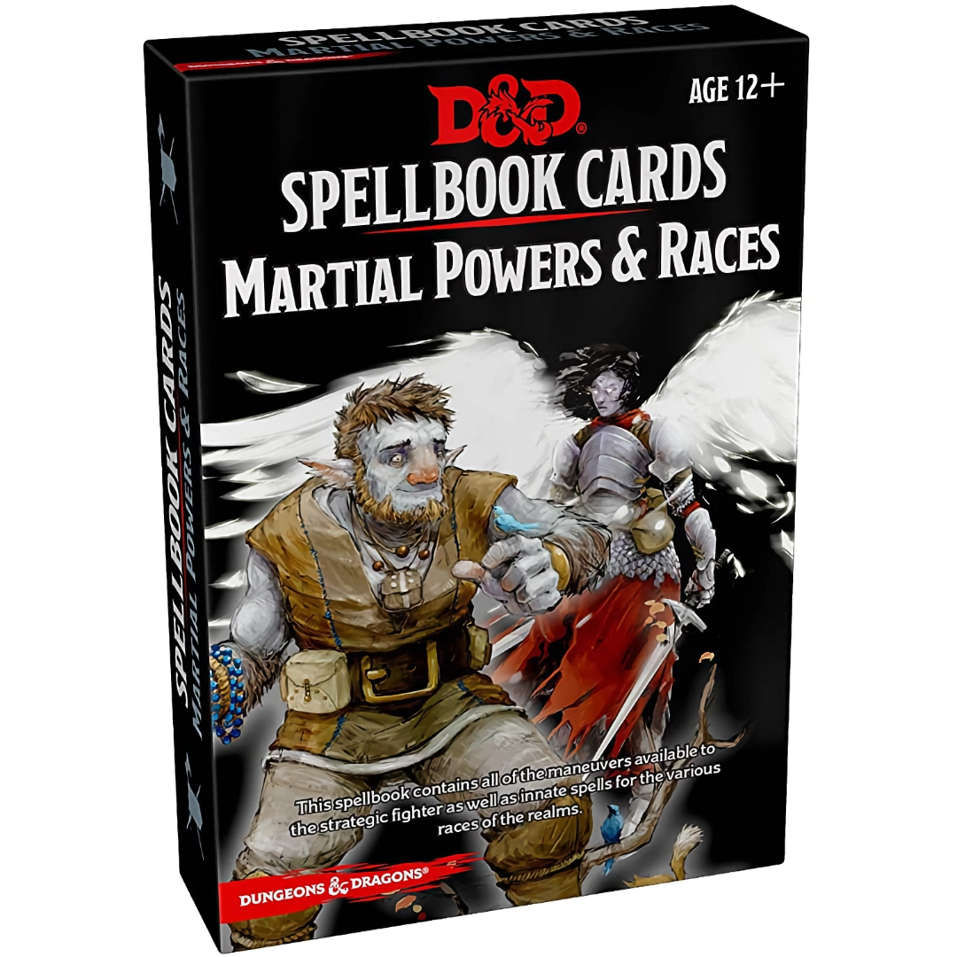 WOTC - Dungeons & Dragons : Spellbook Cards: Martial Powers & Races (English)