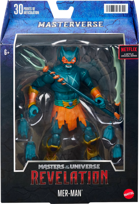 Mattel Masterverse - Masters Of The Universe - (Wave 4 - 2022) Mer-Man (Revelation)