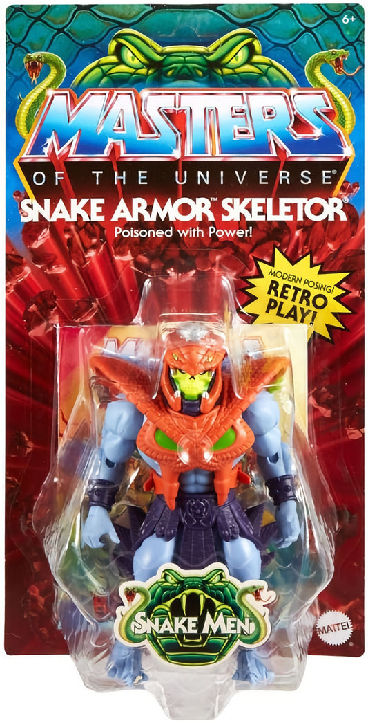 Mattel - Masters Of The Universe Origins - (Wave: 12 - 2023) Snake Armor Skeletor