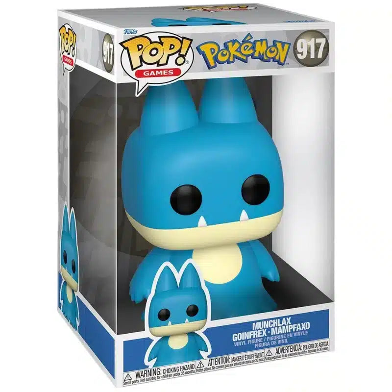 Funko Pop! Games 917 - Pokemon - JUMBO Munchlax (EMEA) 25cm