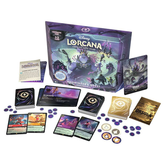 Ravensburger - Disney Lorcana TCG - Ursula's Return - Illumineer's Quest: Deep Trouble Gift Set