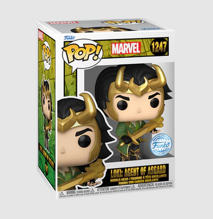 Funko Pop! Marvel: 1247 - Loki - Loki: Agent Of Asgard (2023)