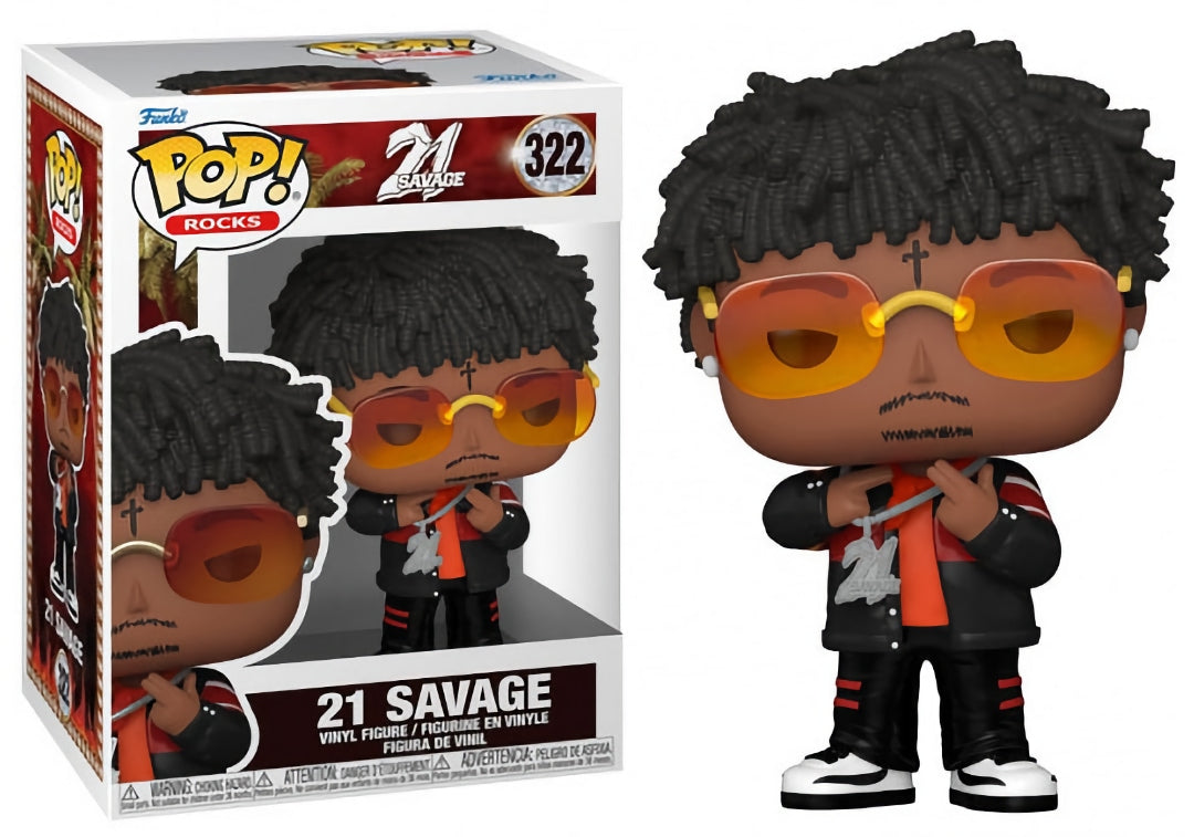 Funko Pop! Rocks 322 - 21 Savage - 21 Savage (2022)