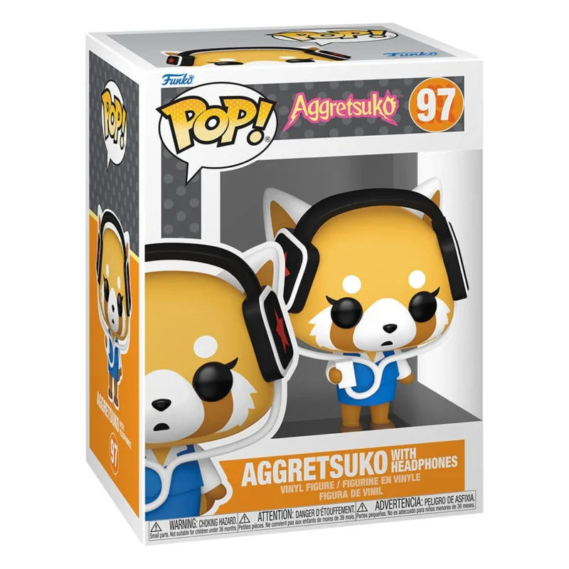 Funko Pop! Sanrio 97 - Aggretsuko - Aggretsuko With Headphones (2024)