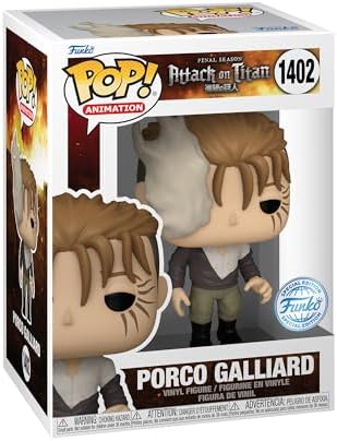 Funko Pop! Animation: 1402- Attack on Titan - Porco Galliard (Special Edition)