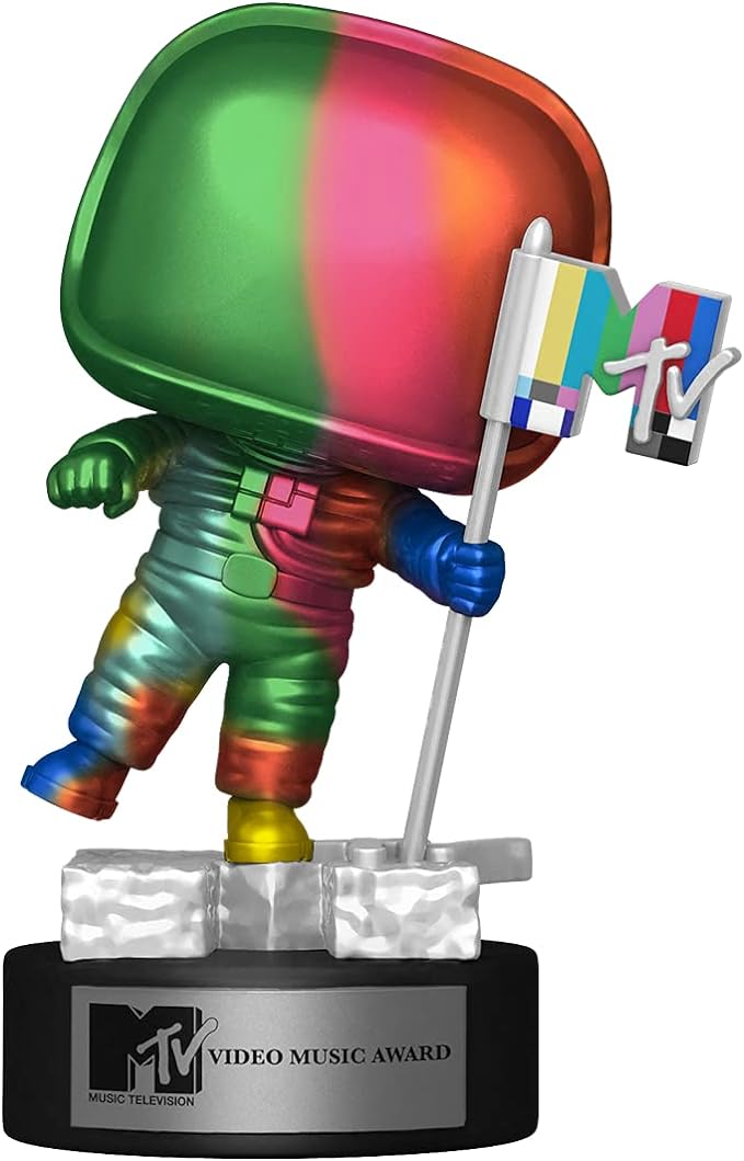 Funko Pop! Ad Icons 018 - MTV Music Television - MTV Moon Person (2021) Rainbow