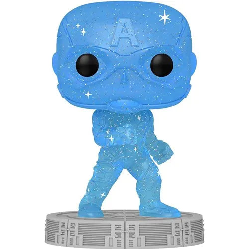 Funko Pop! Art Series 046 - The Infinity Saga - Captain America (2022) (Blauw)