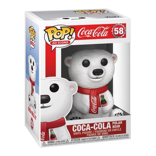 Funko Pop! Ad Icons 58 - Coca Cola - Coca-Cola Polar Bear (2019)