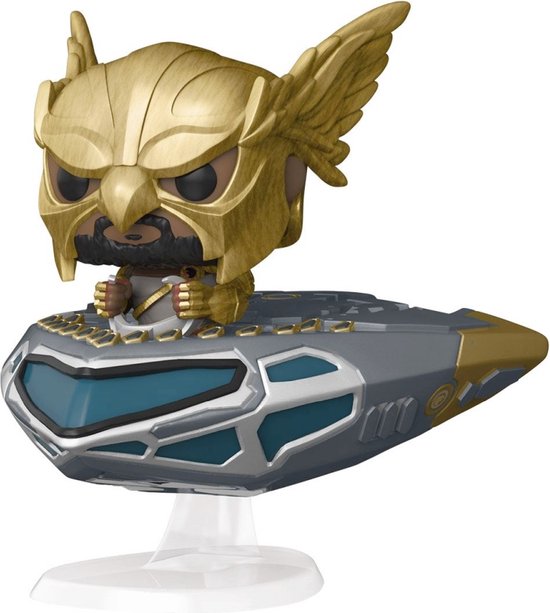 Funko Pop! Rides 286 - Black Adam - Hawkman in Cruiser (2022)
