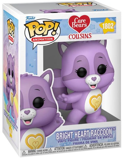 Funko Pop! Animation: 1802 - Care Bears Cousins - Bright Heart Racoon