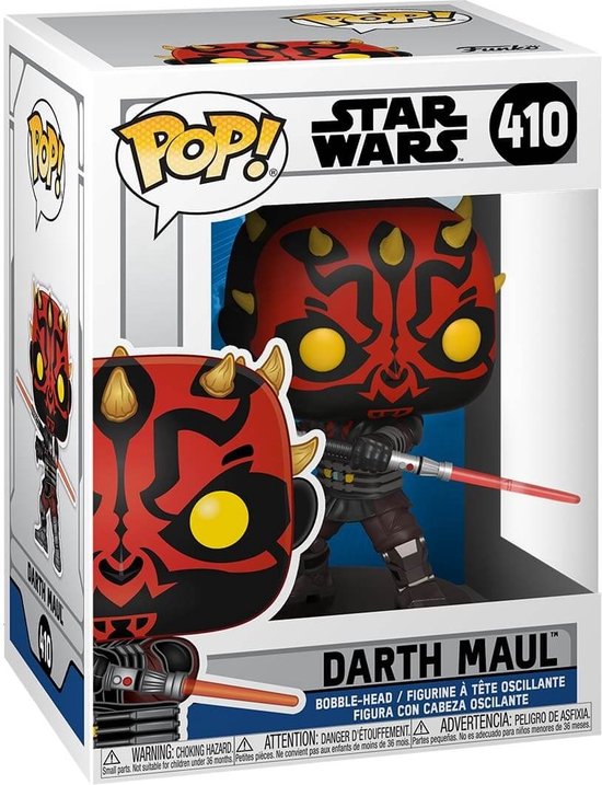 Funko Pop! Star Wars 410 - The Clone Wars - Darth Maul (2020)