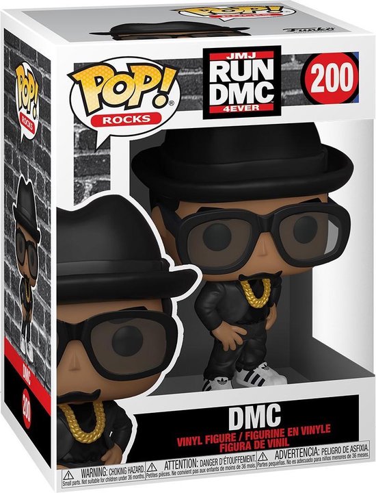 Funko Pop! Rocks 200 - RUN DMC - DMC (2020)