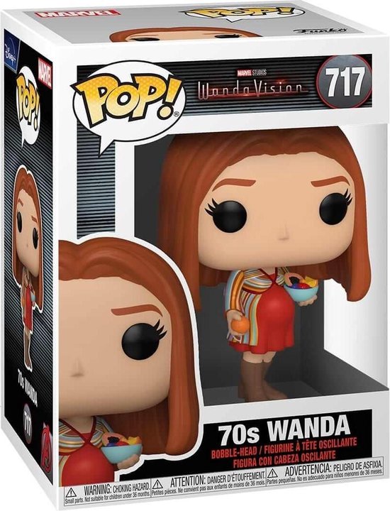 Funko Pop! Marvel 717 - WandaVision - 70's Wanda (2021)