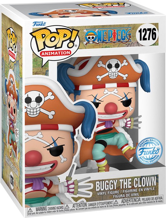 Funko Pop! Animation: 1276 - One Piece - Buggy The Clown (2023) Special Edition