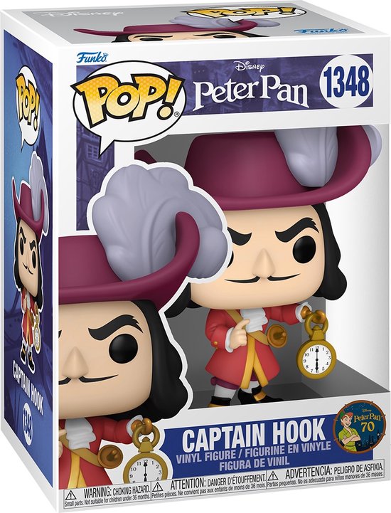 Funko Pop! Disney 1348 - Peter Pan - Captain Hook (2023)