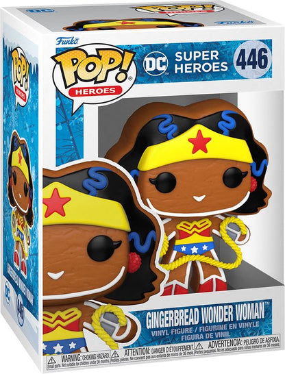 Funko Pop! Heroes 446 - DC Super Heroes - Gingerbread Wonder Woman (2022)