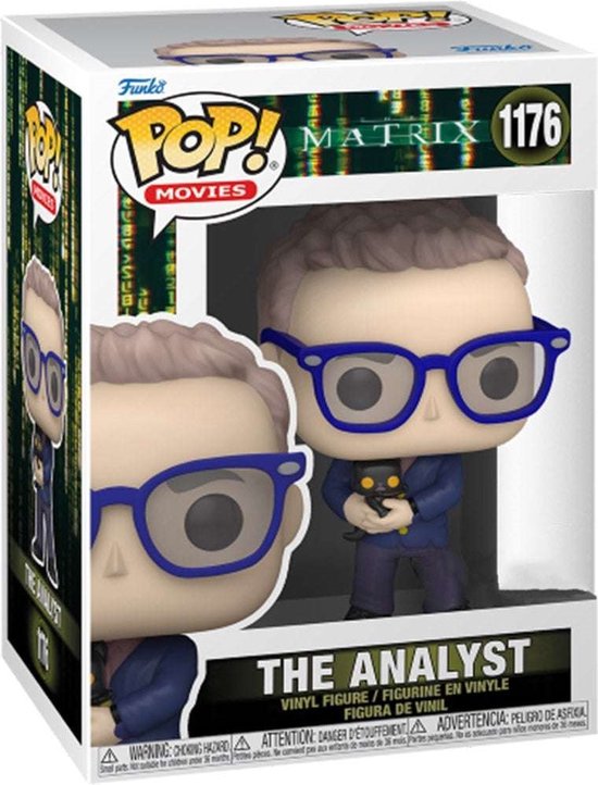 Funko Pop! Movies: 1176 - The Matrix - The Analyst (2022)