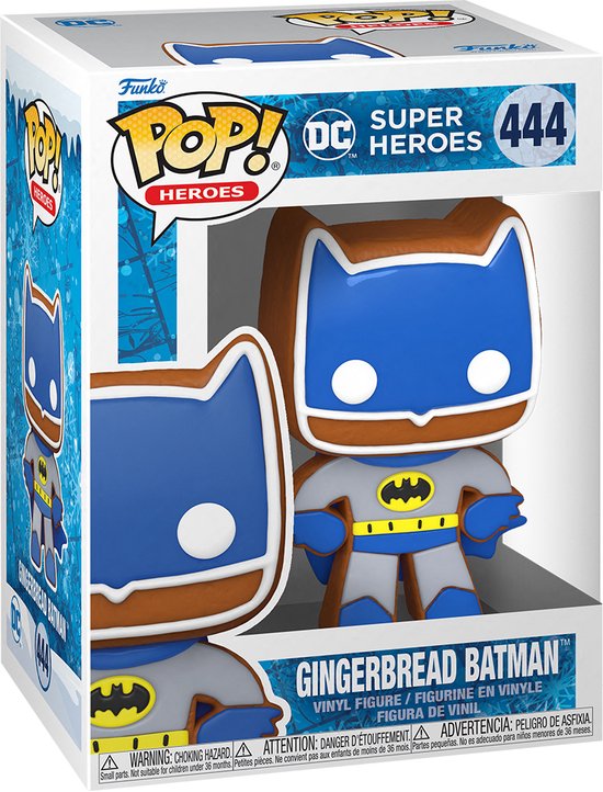 Funko Pop! Heroes 444 - DC Super Heroes - Gingerbread Batman (2022)