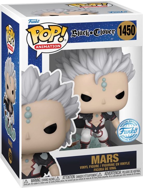 Funko Pop! Animation: 1450 - Black Clover -  Mars (Exclusive Edition)