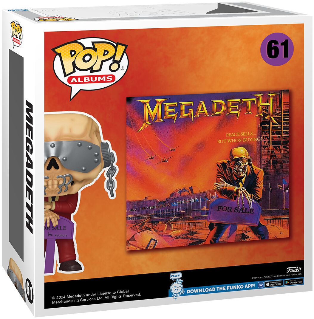Funko Pop! Albums 61 - Megadeth - Peace Sells... But Who's Buying (2023)