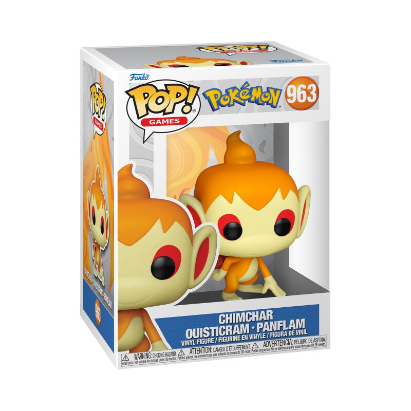 Funko Pop! Games 963 - Pokemon - Chimchar (2023) EMEA