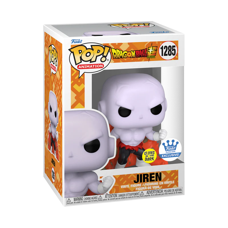 Funko Pop! Animation: 1285 - Dragon Ball Super - Jiren (2022) Exclusive (GLOW)