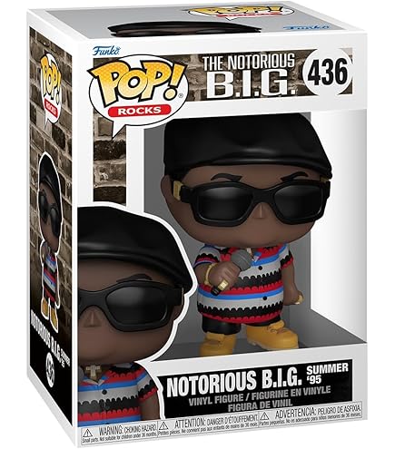 Funko Pop! Rocks 436 - Notorious B.I.G.- Notorious B.I.G. Summer '95 (2024)