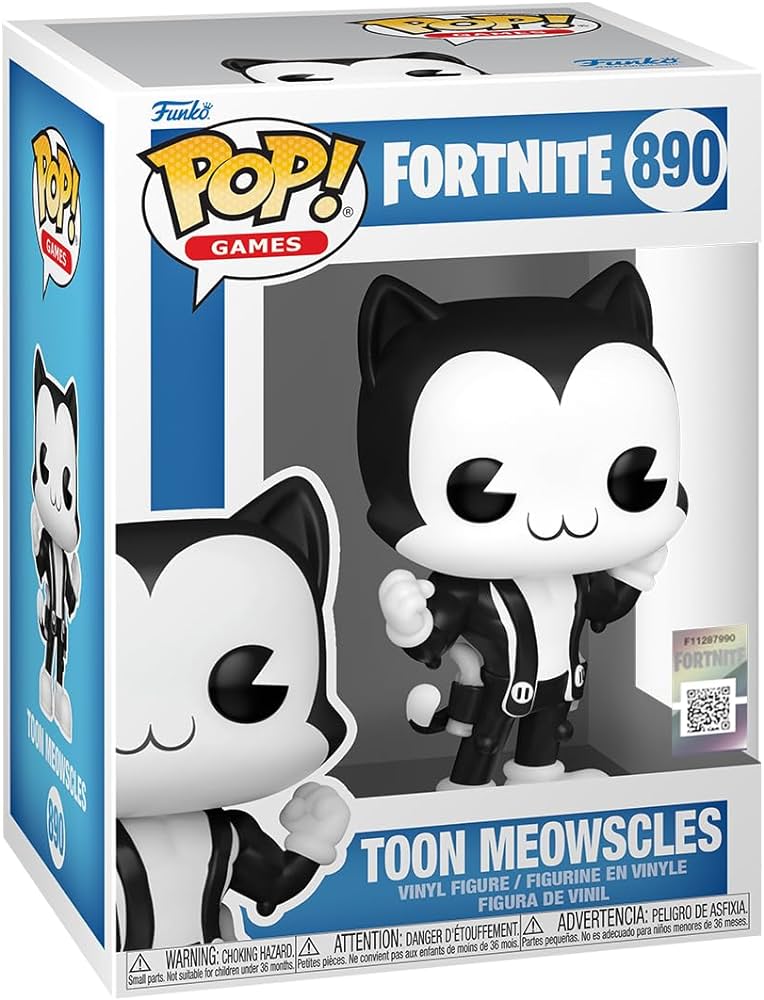 Funko Pop! Games 890 - Fortnite - Toon Meowscles (2023)