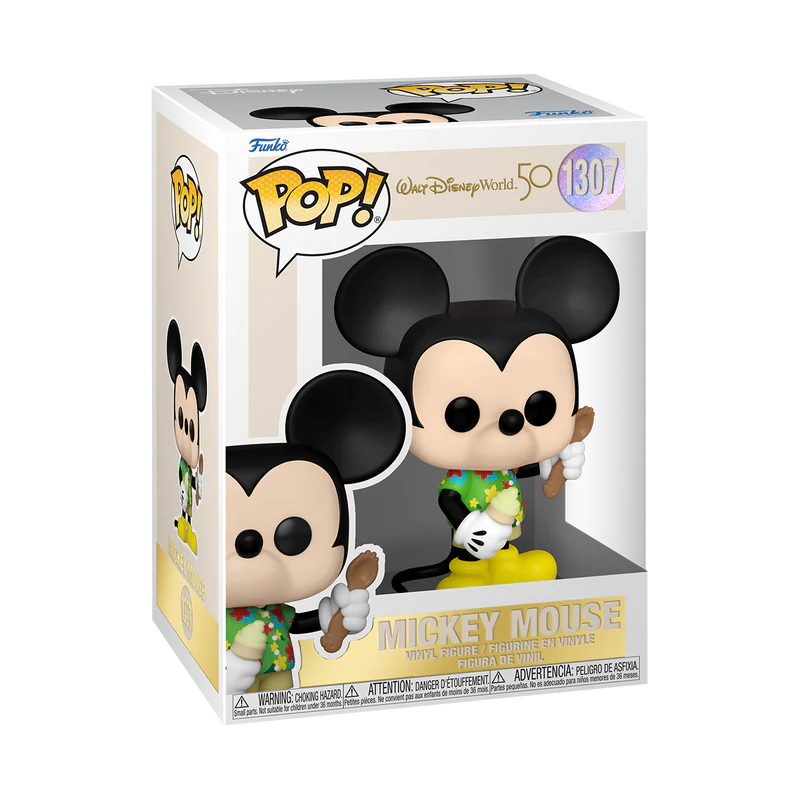 Funko Pop! Disney 1307 - Disney World 50 - Micky Mouse (2022) VAULTED