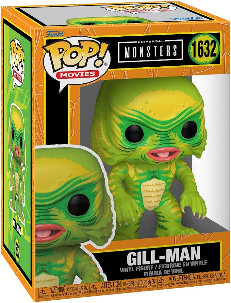 Funko Pop! Movies: 1632 - Universal Monsters - Gill-Man (2024)