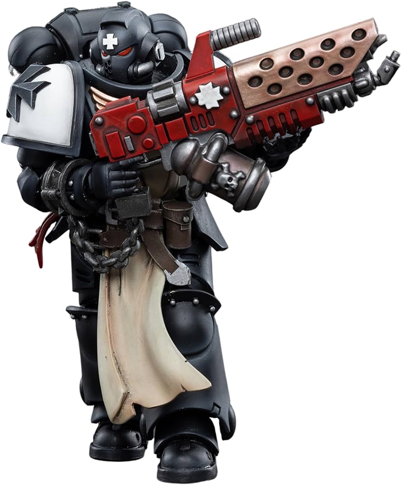Joy Toy - Warhammer 40K - Black Templars - Primaris Initiate Brother Raemont (12cm)