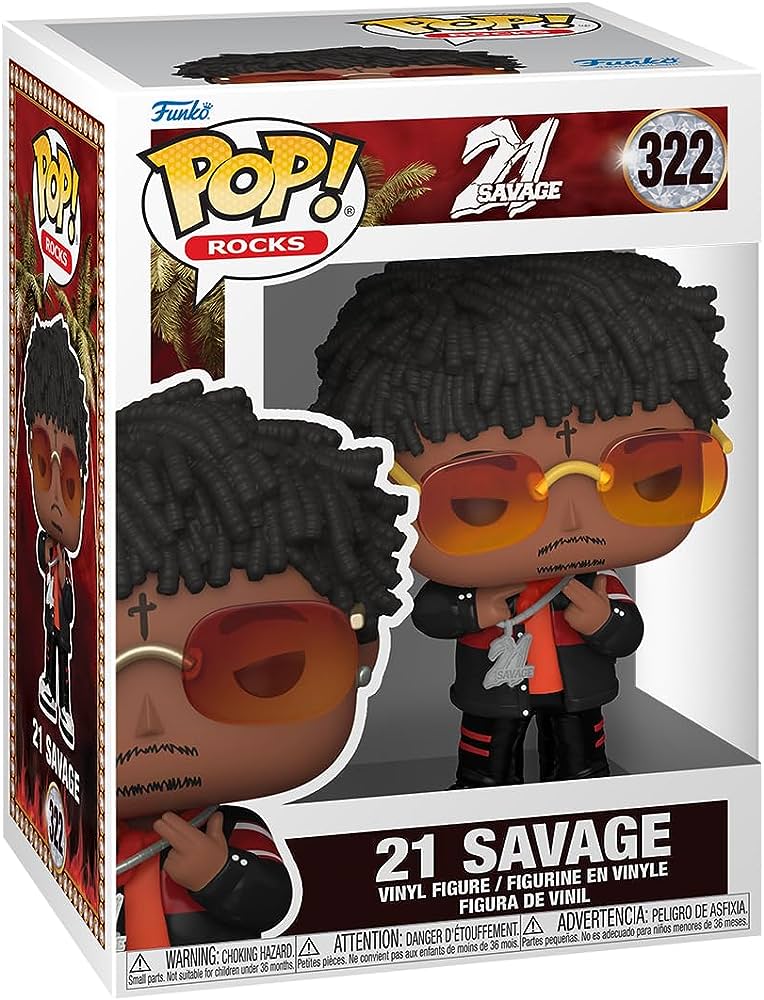 Funko Pop! Rocks 322 - 21 Savage - 21 Savage (2022)