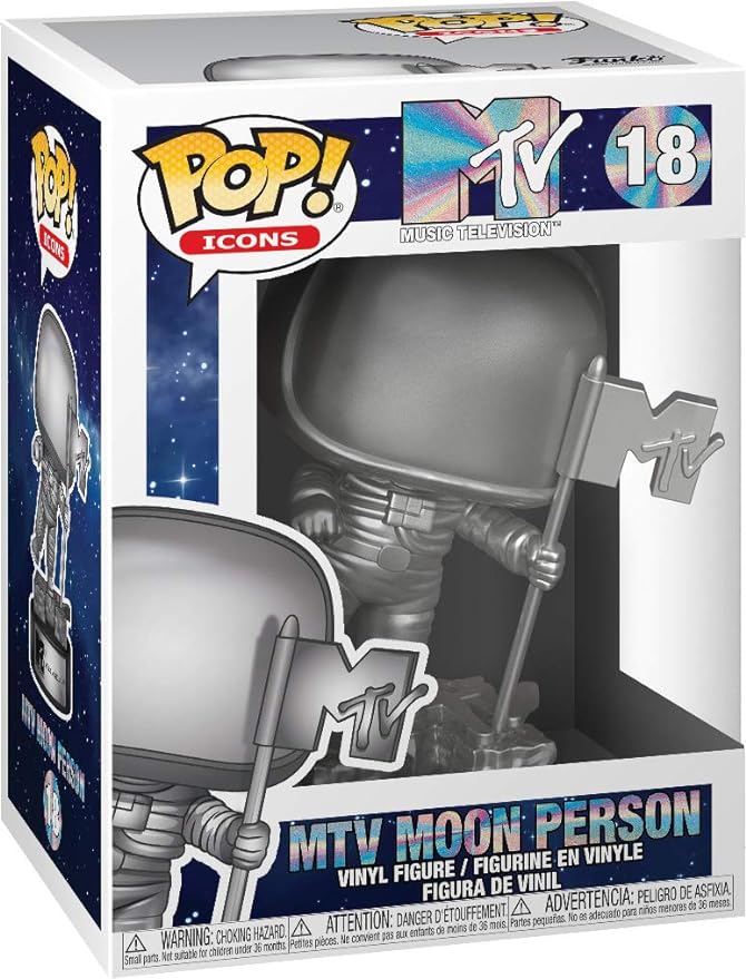 Funko Pop! Ad Icons 018 - MTV Music Television - MTV Moon Person (2019)