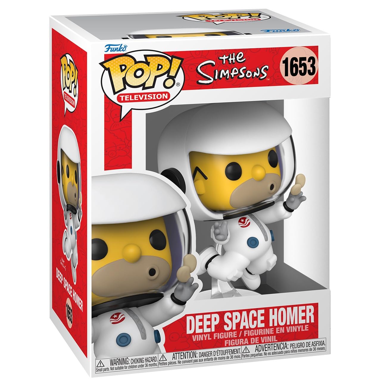 Funko Pop! Television: 1653 - The Simpsons - Deep Space Homer (2024)