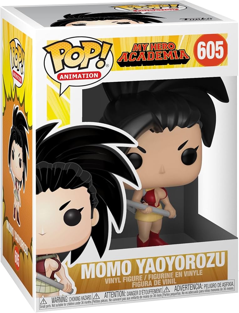 Funko Pop! Animation 605 - My Hero Academia - Momo Yaoyorozu (VAULTED)